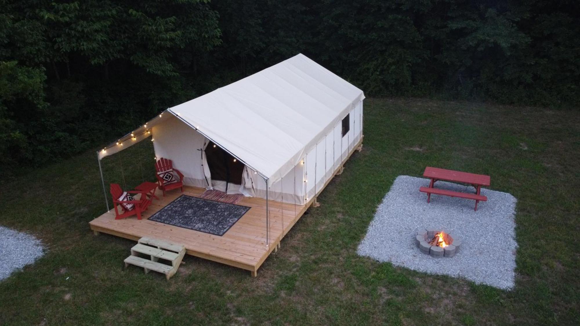 Roaring River Luxury Glamping #1 Cassville Exterior foto